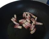 昭和の味？茄子とベーコンのトマトパスタ♫作り方1写真