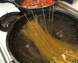 昭和の味？茄子とベーコンのトマトパスタ♫作り方4写真