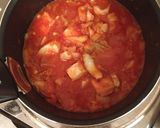 キャベツとトマトのスープ★チーズとバジル作り方3写真