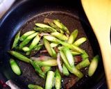 簡単アスパラきのこパスタ15分でOK♪作り方2写真