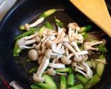 簡単アスパラきのこパスタ15分でOK♪作り方3写真