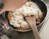 残りご飯で♪♪♪なんちゃってピラフ作り方4写真