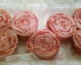 こま肉で♪牛肉ミルフィーユ巻き作り方11写真