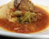【牛バラブロックの赤ワイントマト煮】作り方8写真