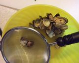 イタリア☆ムール貝とアサリのパスタ作り方4写真