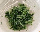 材料3つ☆水菜のサッパリおひたし作り方3写真