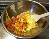 お弁当に♪ゆで卵サラダ作り方3写真