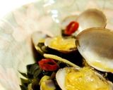 ピリ辛♪あさりとわかめのにんにく醤油炒め作り方6写真