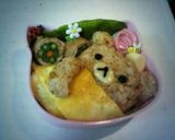 リラックマ　キャラ弁　簡単　作り方1写真