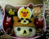 リラックマ　キャラ弁　簡単作り方1写真