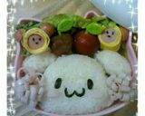 シナモンロール　キャラ弁作り方3写真