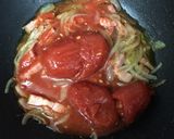 たっぷりソースの濃厚トマトクリームパスタ作り方4写真