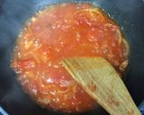 たっぷりソースの濃厚トマトクリームパスタ作り方6写真