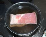 ３時間で作る豚バラブロックの柔らか燻製作り方4写真