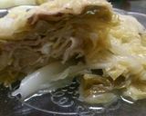 春キャベツと豚バラ蒸し　梅餡かけ作り方7写真