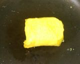 キャラ弁♥玉子1コで厚焼き玉子♡作り方4写真