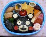くまもん　キャラ弁作り方7写真