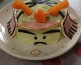 こどもの日 兜サラダ作り方6写真