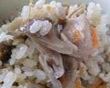 【鶏・舞茸の炊き込みごはん】作り方9写真