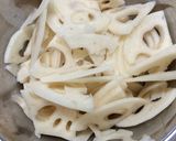 レンコンのカレーきんぴら作り方1写真