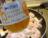 鶏モモ肉マーマレードの照り焼き作り方3写真