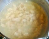鶏ひき肉入り中華かき玉スープ作り方1写真