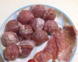 トマト酢豚作り方1写真