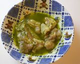 お手軽バジルソースと鶏肉のパスタ作り方3写真