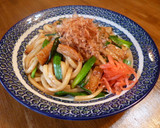 さつま揚げの焼きうどん♪作り方4写真