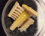 簡単たけのこ料理＊たけのこチャーハン作り方1写真