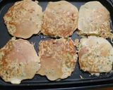 お好み焼き(豚肉&かき&チーズベーコン)作り方8写真