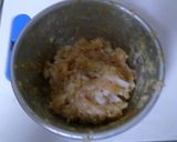 トロ～リ温玉乗せ鶏つくね作り方3写真