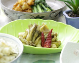 エリンギと舞茸のブランデー炒め。作り方6写真
