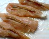 ささみの梅しそ焼き作り方1写真