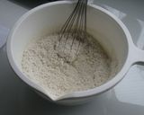 アメリカンな朝食 ヨーグルトパンケーキ作り方1写真