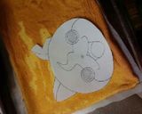 子供の日☆ジバニャンのケーキ作り方4写真