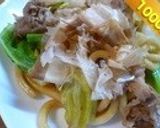 ゴマ油香る☆シンプル焼きうどん作り方5写真
