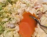ダイエットに＊豆腐入り海鮮お好み焼き作り方1写真