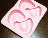 ドッキリ⁈入れ歯チョコ作り方1写真