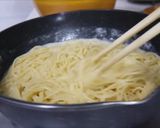 生ハムとルッコラのレモンクリームパスタ♪作り方2写真