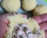 おつまみ　ほんのり辛味ポテトサラダボール作り方4写真