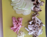 あさりときのこのパスタ＆スープ作り方1写真