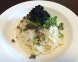 シノワ風とんぶりとキャビアの冷そうめん作り方3写真