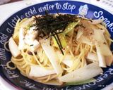 長ネギとキノコの和風ペペロンチーノ作り方8写真