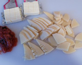 ✿たけのことクリチーの梅肉和え✿作り方1写真