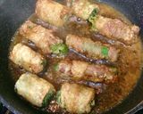 豚バラと豚コマのお好み肉巻き作り方4写真