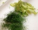 フェンネルとシラスと春キャベツのパスタ作り方1写真