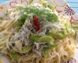 フェンネルとシラスと春キャベツのパスタ作り方8写真