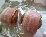 腸美人☆肉厚しいたけのベーコン巻作り方3写真