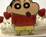 キャラチョコ しんちゃん作り方13写真